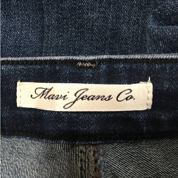 Mavi Jeans Co Caisy Mid Rise Skinny Two Tone With Tuxedo Stripe Size 10 Medium - Picture 3 of 7